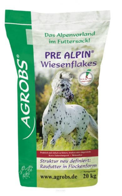 AGROBS PreAlipn Wiesenflakes - płatki z ziołami 20 kg